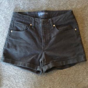 Aeropostale black shorts size 6